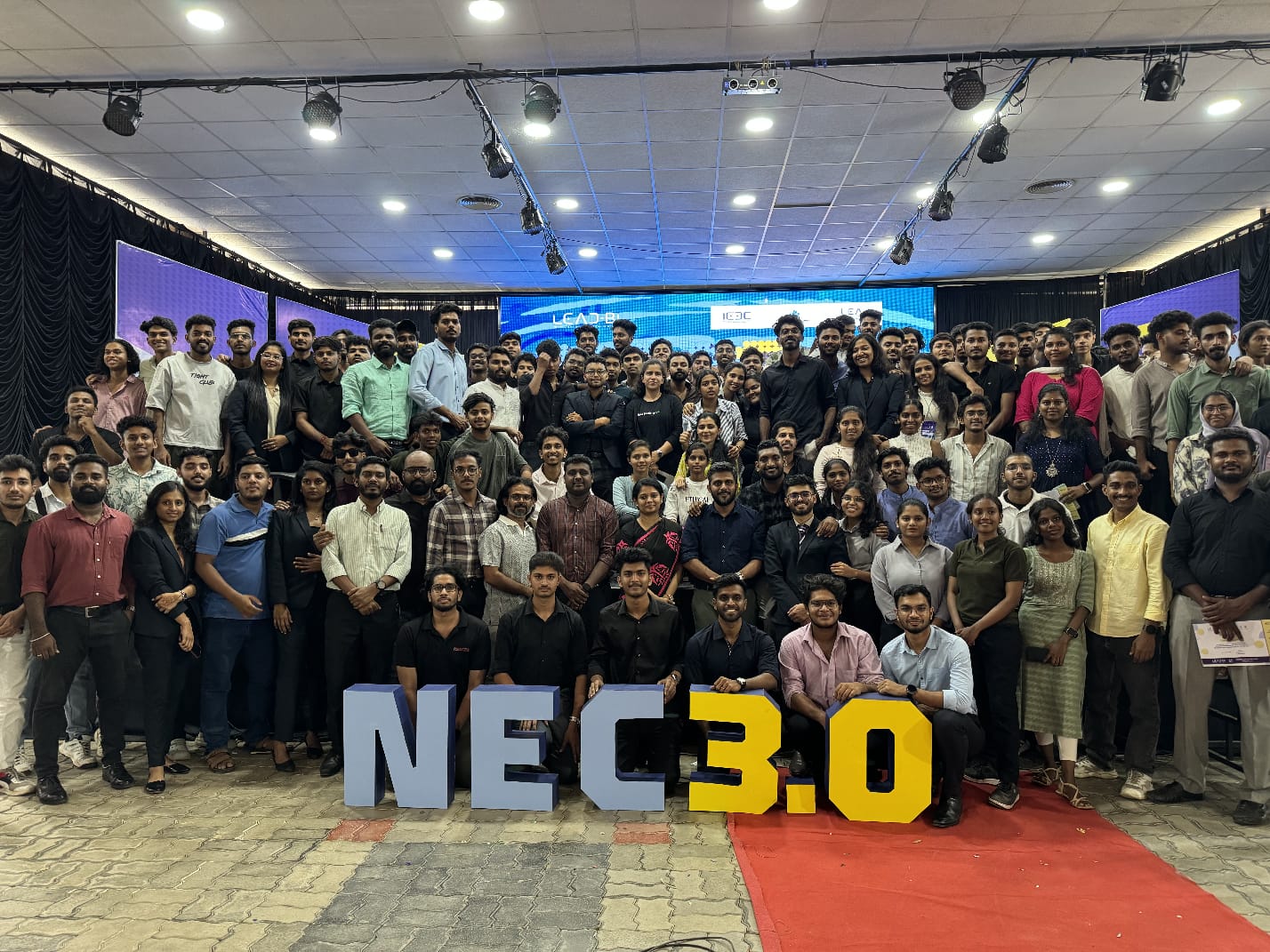 NEC event gathering