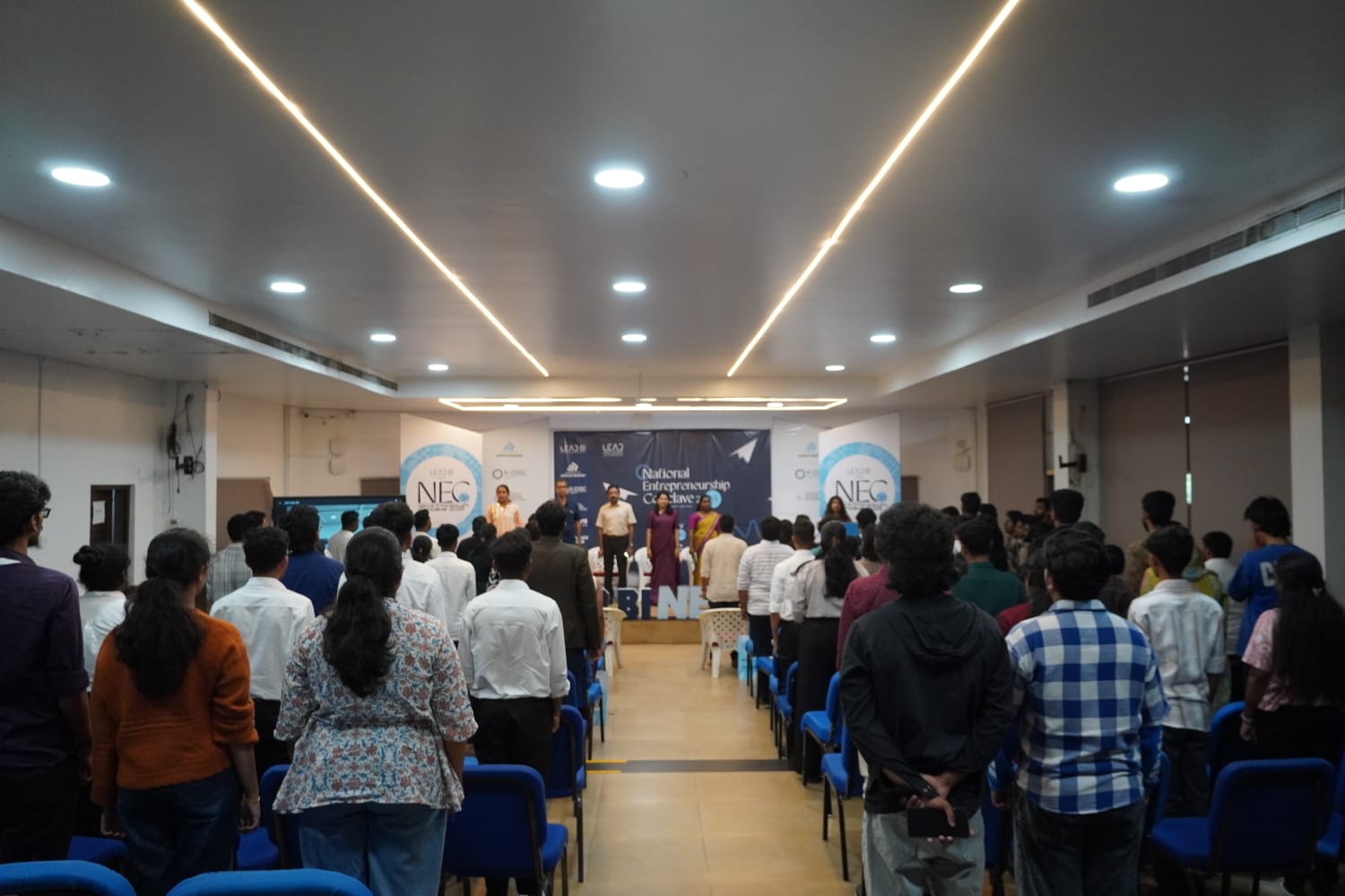 Participants at a conclave session
