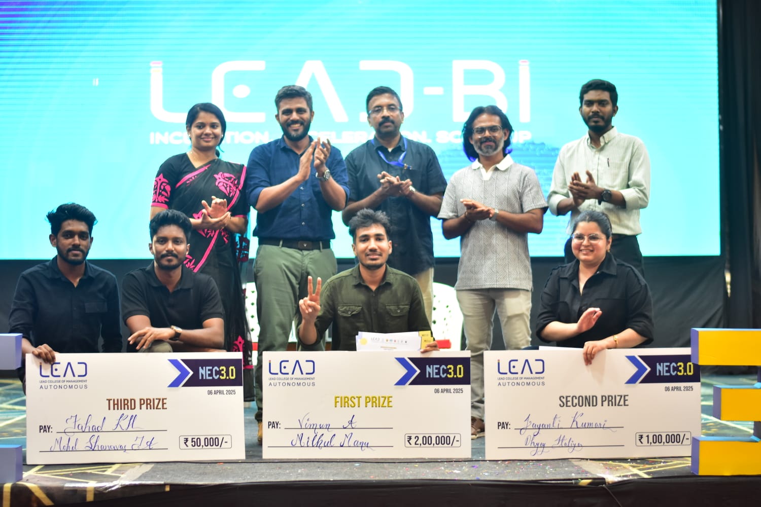 NEC 2 winning team